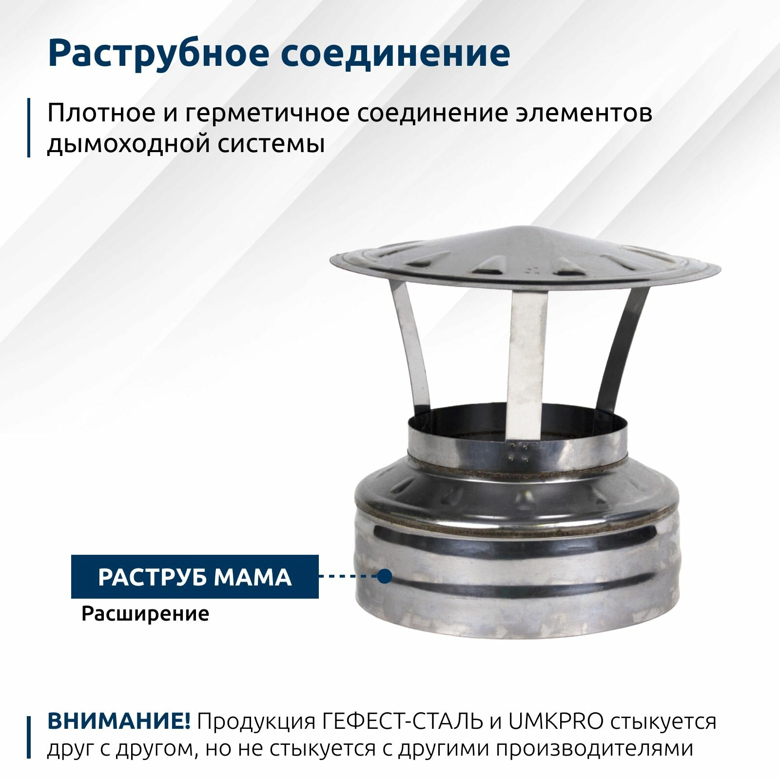 Фото Оголовок ф 115х200  AISI 439 439  0 5мм 0 5мм   К   тип 2