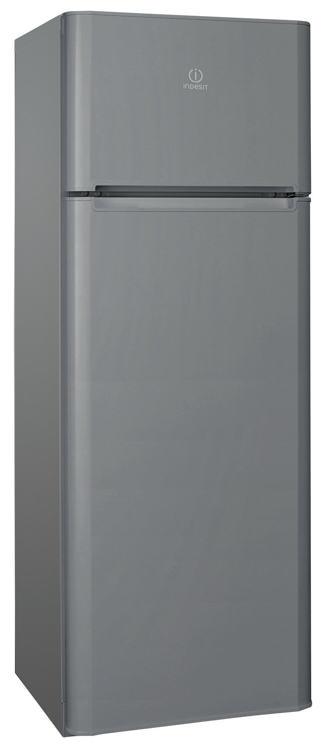 Холодильник Indesit TIA 14 G, двухкамерный, перевешиваемые дверцы, серебристый