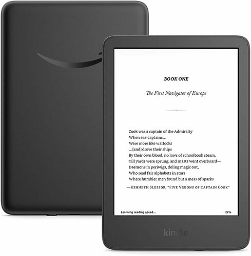 Электронная книга Amazon Kindle 11 2024 16Gb (с рекламой) Черный
