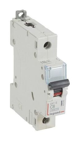 407260 Авт. выключатель DX3-E C6 1П 6000/6kA * — фото 1