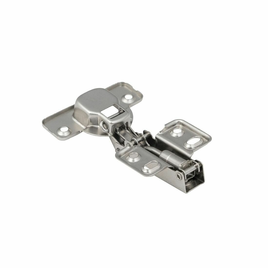 Петля накладная с доводчиком 48мм планка h0 без клипа планка на 4 отверстия без еврошурупа LIGHT