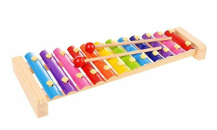 Металлофон Oubaoloon 12 тонов (D0033)