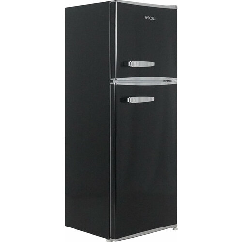 Холодильник ARDFRB120, с верхней морозильной камерой, чёрный