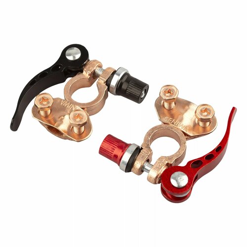 Клемма АКБ WB24-A1 быстросьемные медь (под зажим провода прижимной планкой ) 2шт