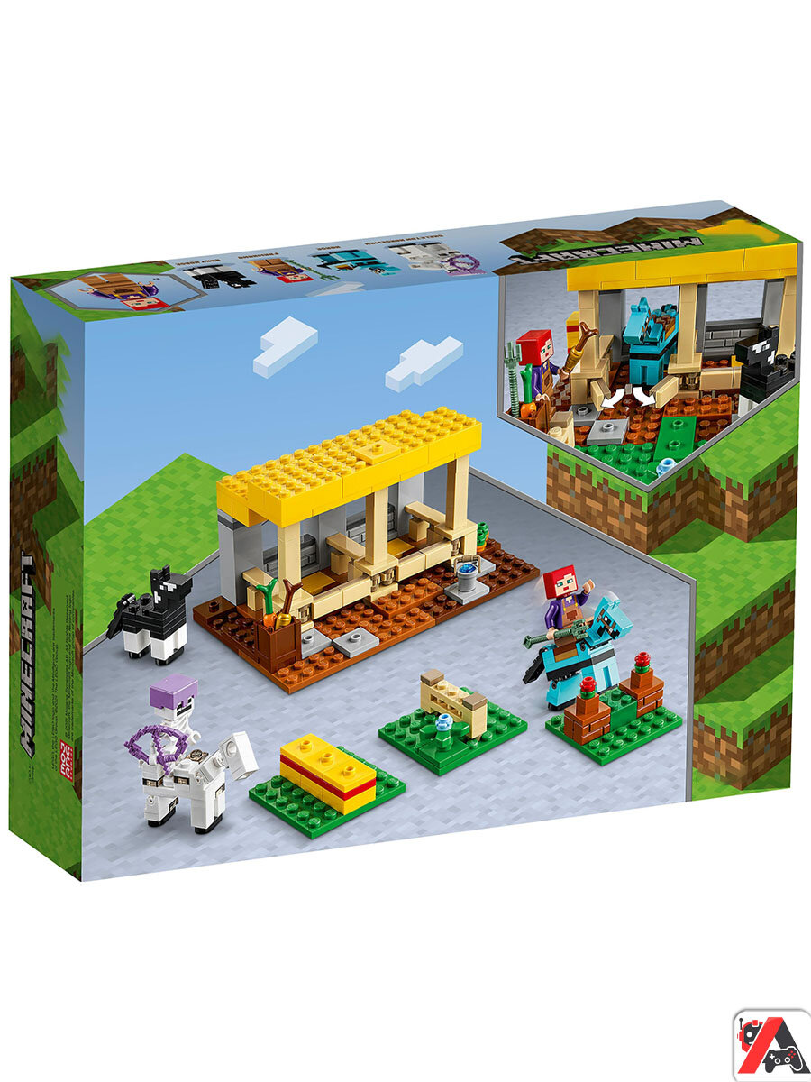 Конструктор Майнкрафт Конюшня — фото 1