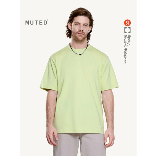 фото Футболка muted regular, размер xs, желтый