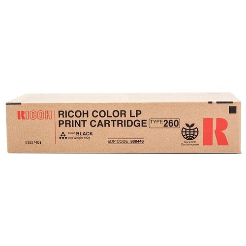 Картридж Ricoh type 260 Black, 24000 стр, черный картридж ricoh r2 black 888344 24000 стр черный