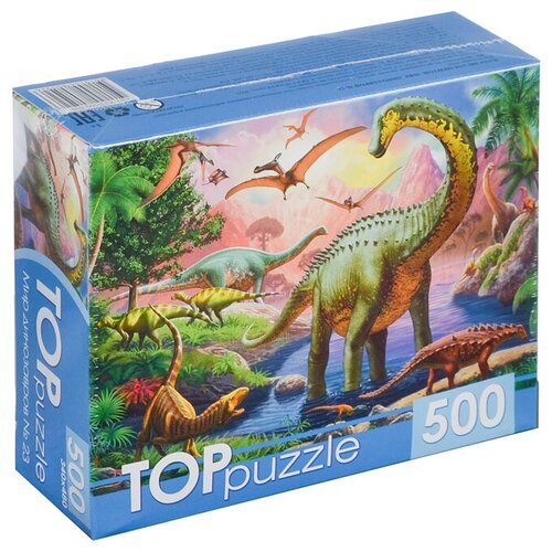 Пазлы "Toppuzzle. Мир динозавров №23", 500 элементов