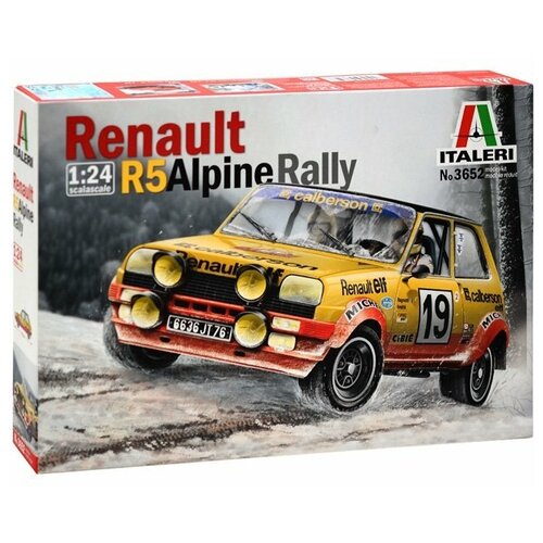 3652 Italeri Автомобиль Renault R5 ALPINE RALLY 1/24