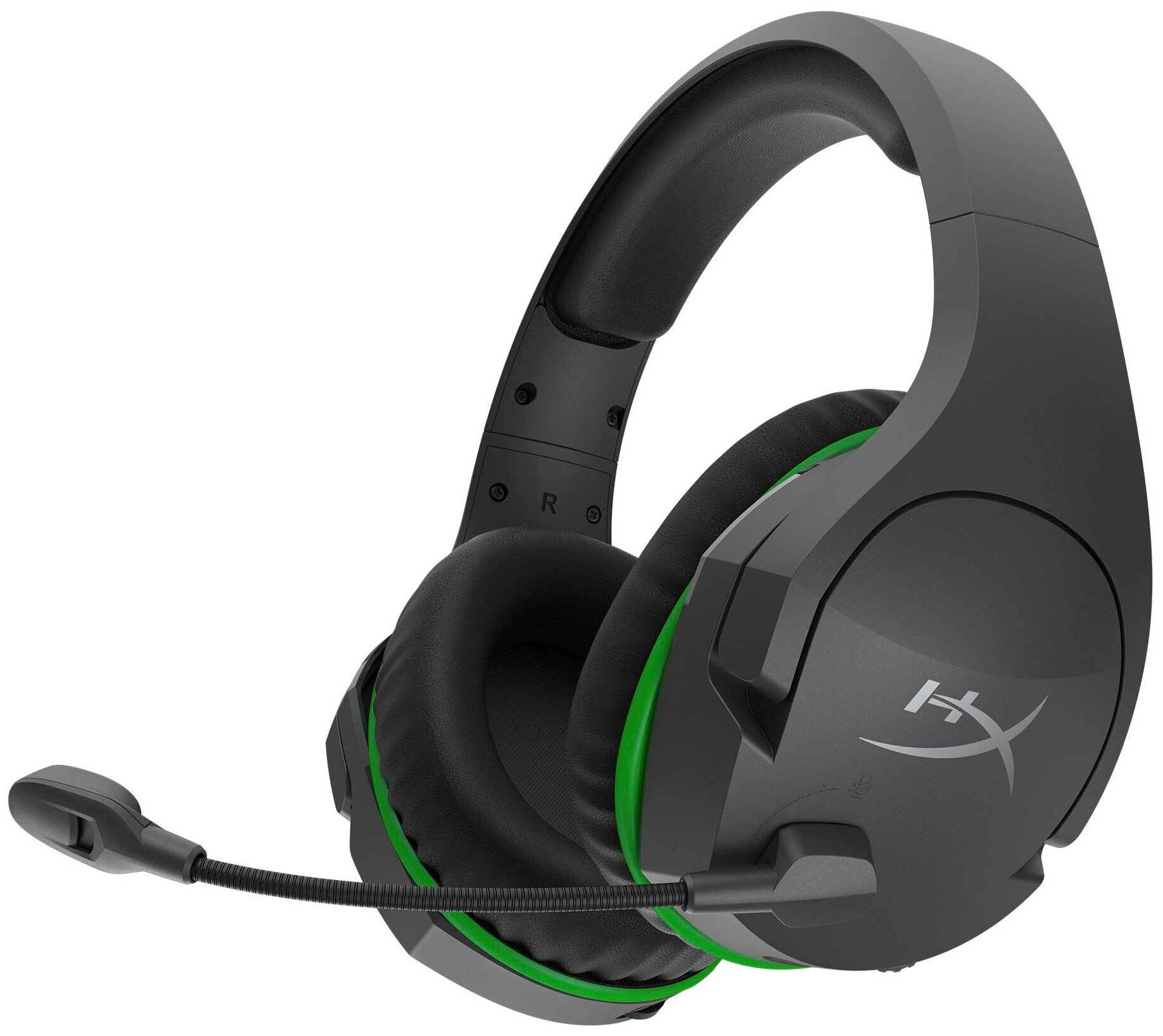 Гарнитура игровая HyperX Core Xbox, черный/зеленый (hhss1c-dg-gy/g)