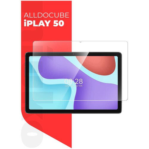 Защитное стекло на Alldocube iPlay 50 10,36 на Экран, (гибридное: пленка+стекловолокно), прозрачное силиконовая клеевая основа Hybrid Glass, Miuko