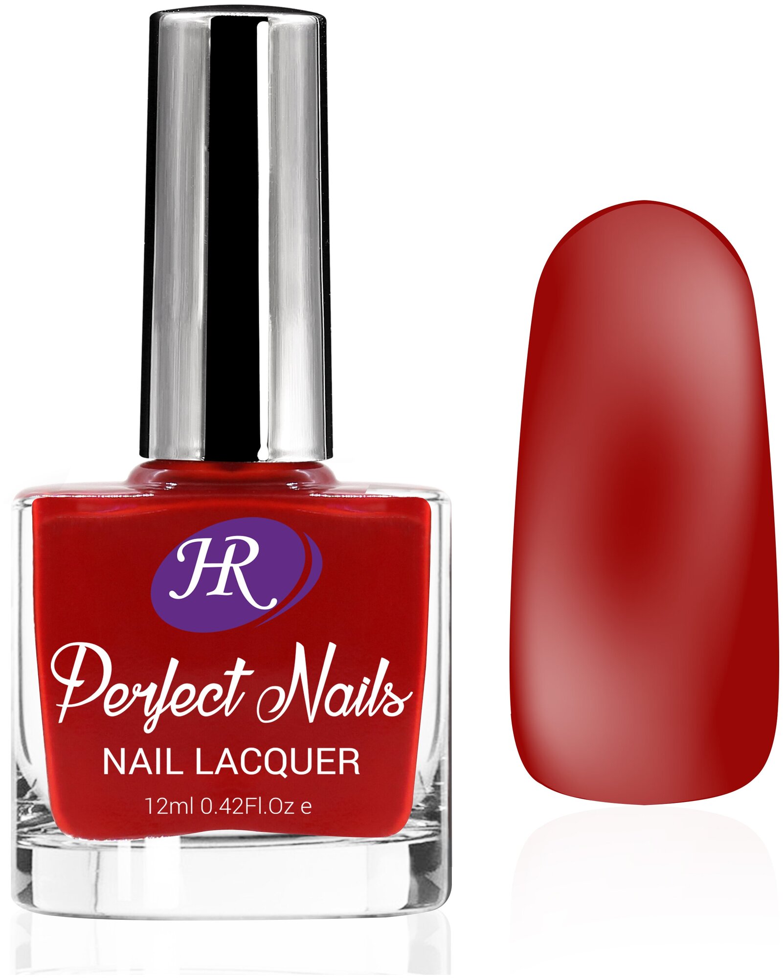 Лак для ногтей Holy Rose "Perfect Nails" тон №32 Транспортный красный, 12 мл