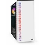 Корпус Miditower ExeGate Mistery Z4 White (ATX, без БП, 2*USB+1*USB3.0, HD аудио, белый, вент. 12 см с RGB подсветка) EX294390RUS - изображение