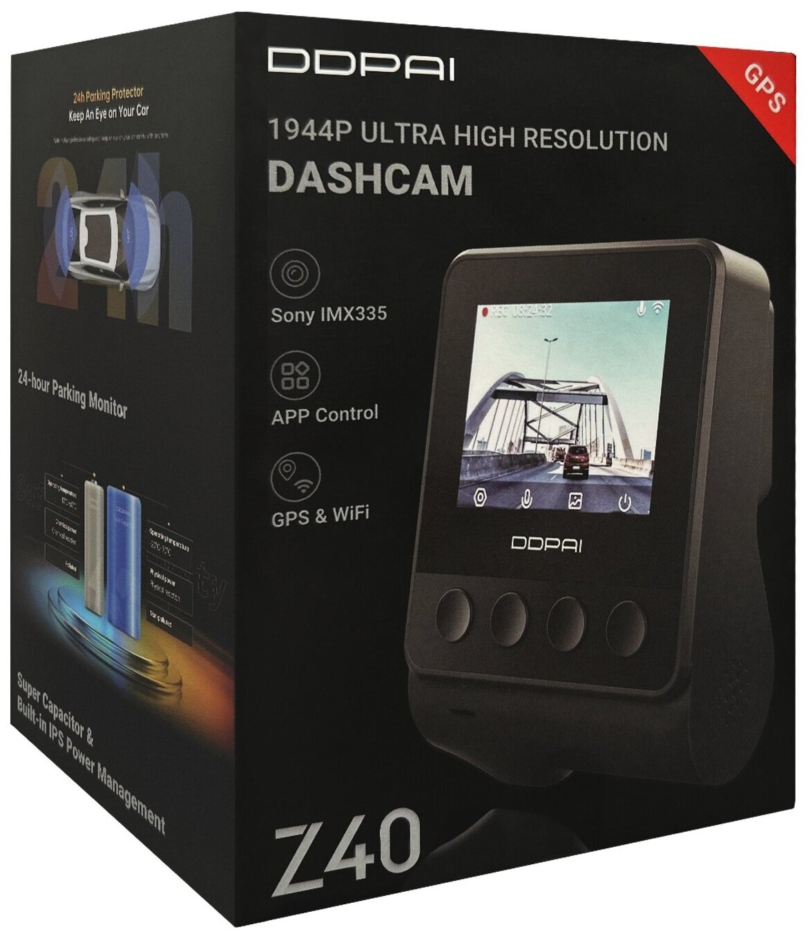 Видеорегистратор DDpai DDPai Z40 GPS GPS