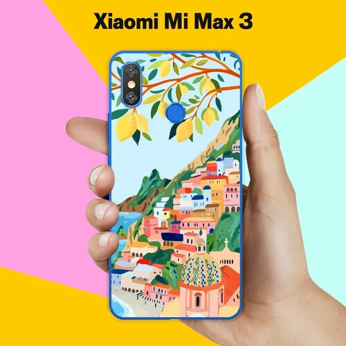 пластиковый чехол рамка из перьев на xiaomi mi max сяоми ми макс Силиконовый чехол на Xiaomi Mi Max 3 Италия / для Сяоми Ми Макс 3