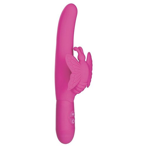 Купить Calexotics Вибратор из силикона Fluttering Butterfly 11.5 см, pink, розовый/pink, силикон/пластик, female