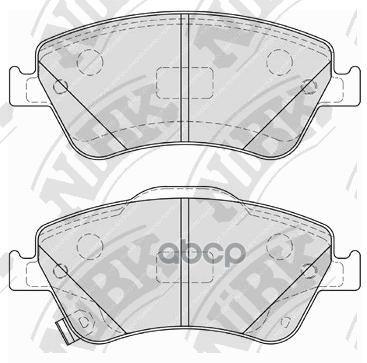 Колодки Тормозные Дисковые Pn1835 NiBK арт. PN1835