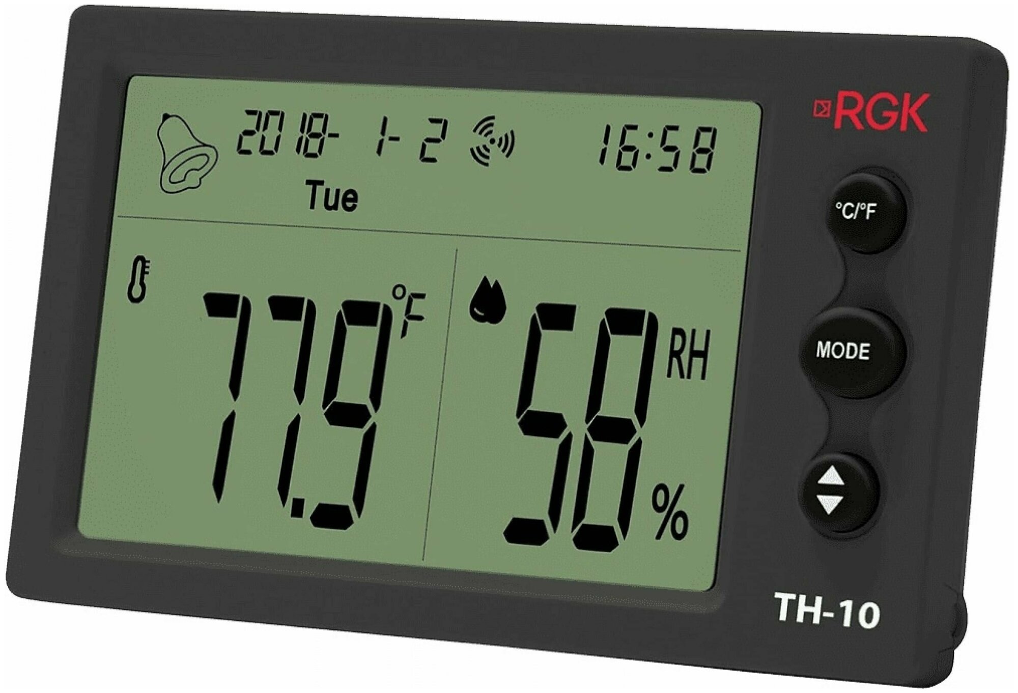 Цифровой термогигрометр RGK TH-10 с поверкой - фотография № 2
