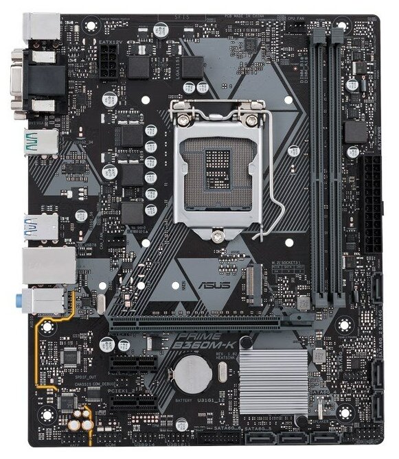 ASUS PRIME B360M-K RTL { Socket 1151, Intel®B360, 2xDDR4, DVI-D+D-Sub, 1xPCI-Ex16, 2xPCI-Ex1, 6xSATA3 mATX}