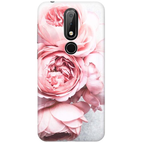 фото Re:pa накладка transparent для nokia 6.1 plus / x6 (2018) с принтом "нежность"