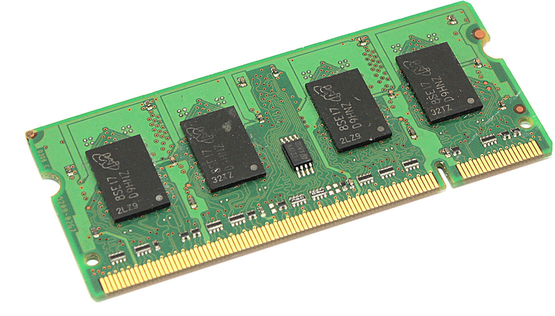 Модуль памяти Kingston SODIMM DDR2, 1ГБ, 533МГц, PC2-4200