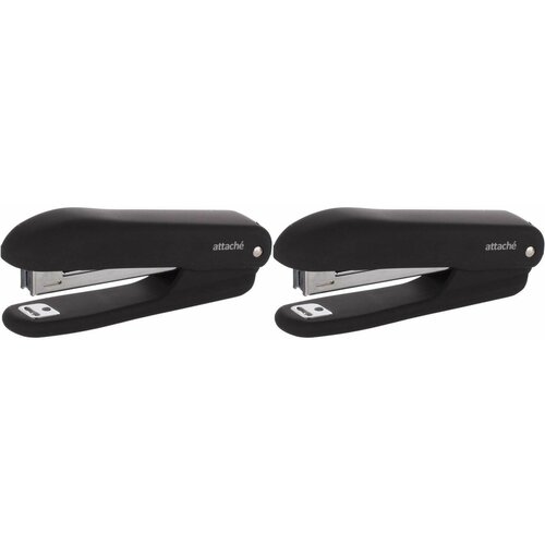 Attache Степлер Comfort до 12 л, черный, №10, 2 шт