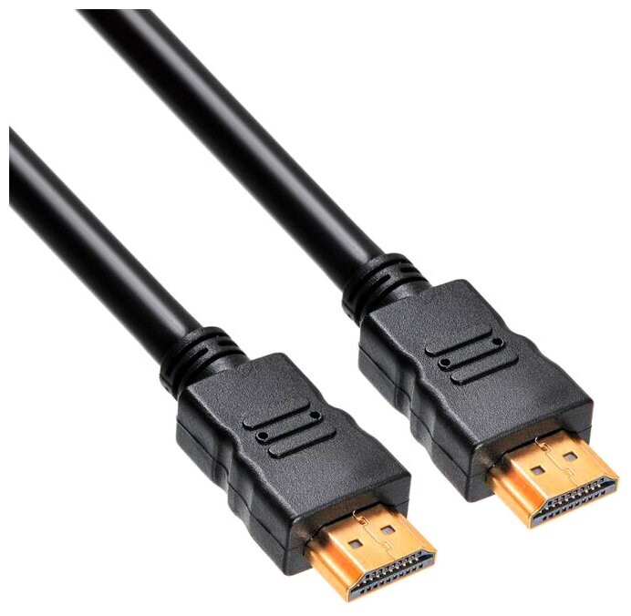 Кабель аудио-видео Buro HDMI 1.4 HDMI (m)/HDMI (m) 1.8м. феррит.кольца черный (HDMI-19M/19M-1.8M-MG)