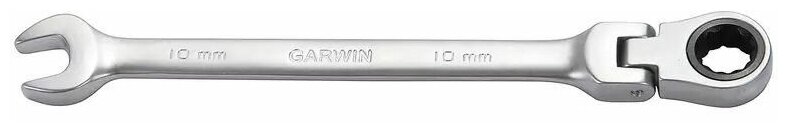 GARWIN PRO 602135-17 Ключ комбинированный трещоточный с шарниром 17 мм - фотография № 1