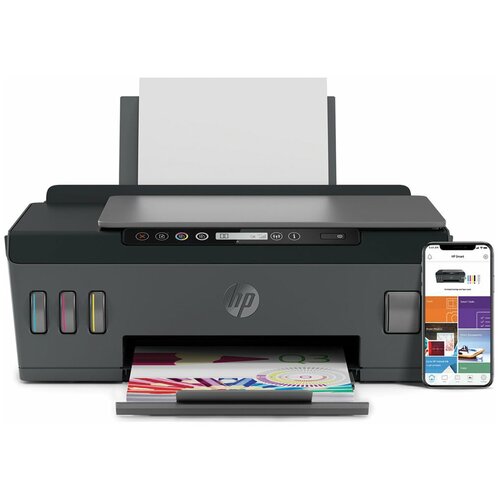 МФУ струйное HP Smart Tank 515 3 в 1 А4 11 стрмин 4800х1200 Wi-Fi Bluetooth сетевая карта СНПЧ 1TJ09A 23733₽