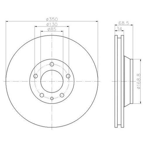 фото Тормозной диск textar 92121805 для audi q7; porsche cayenne; vw touareg