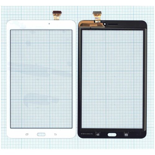 Сенсорное стекло (тачскрин) для Samsung Galaxy Tab E 8.0 SM-T377 белое case cover for samsung galaxy tab e 8 0 sm t377 sm 375 sm 378 case tab e 8 0 inch t375 t377 t378 tablet pu leather flip case