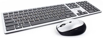 Клавиатура и мышь Gembird KBS-8100 Silver-Black Bluetooth
