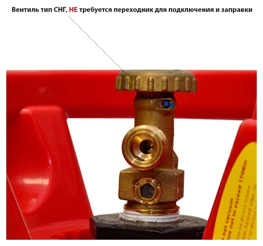 Полимерно-композитный баллон для газа 47л/20кг Litesafe - фото №4