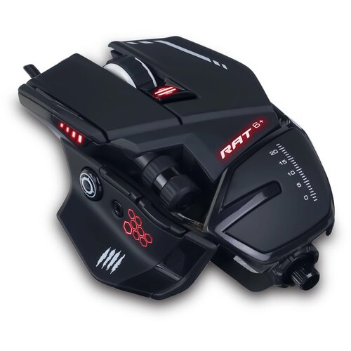 Мышь Mad Catz R.A.T. 6+, черный игровая мышь mad catz r a t 8 adv красная