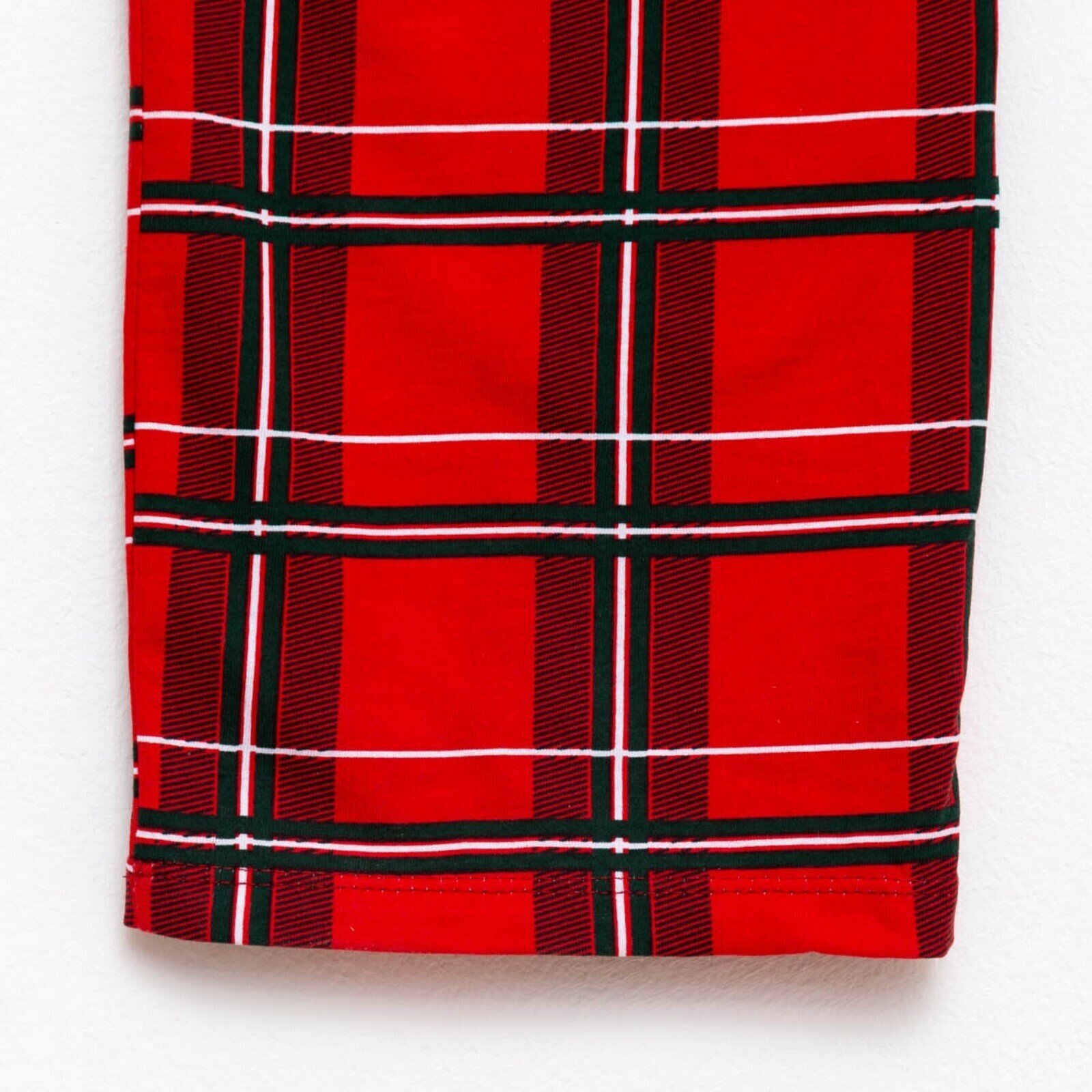 Пижама Kaftan, брюки, короткий рукав, размер 40, белый, красный - фотография № 11