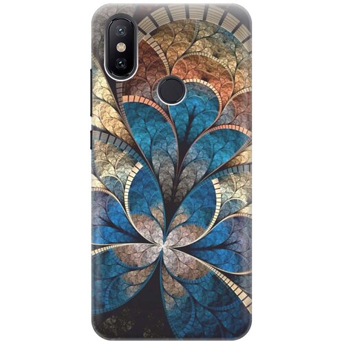 фото Cиликоновый чехол на xiaomi mi 6x / mi a2 / сяоми ми 6х / ми а2 с принтом "великолепный век" gosso