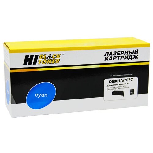 Картридж Hi-Black HB-Q6001A, 2000 стр, голубой