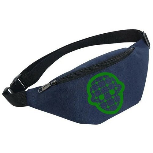 фото Сумка поясная noname, синий