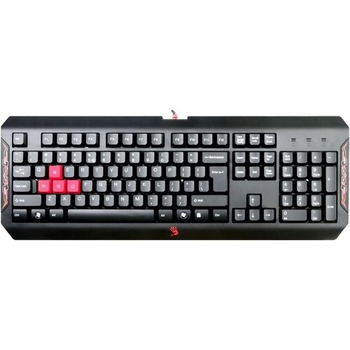 Клавиатура A4Tech Bloody Q100 USB USB черный 198900₽