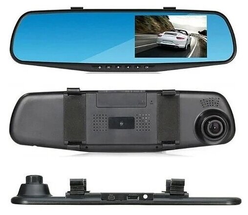 Зеркало-видеорегистратор Vehicle Blackbox DVR Full HD