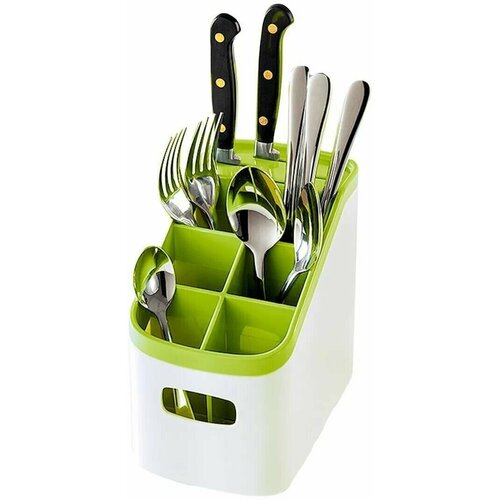 Лоток-сушилка для столовых предметов Подставка для столовых приборов Сушилка для посуды с точилкой для ножа 799₽