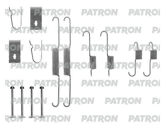 Монтажный комплект тормозных колодок PATRON PSRK0047