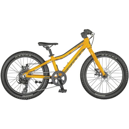 Детский велосипед SCOTT Scale 20 RIGID 2022 Желтый One Size детский велосипед scott scale 20 2022 желтый one size