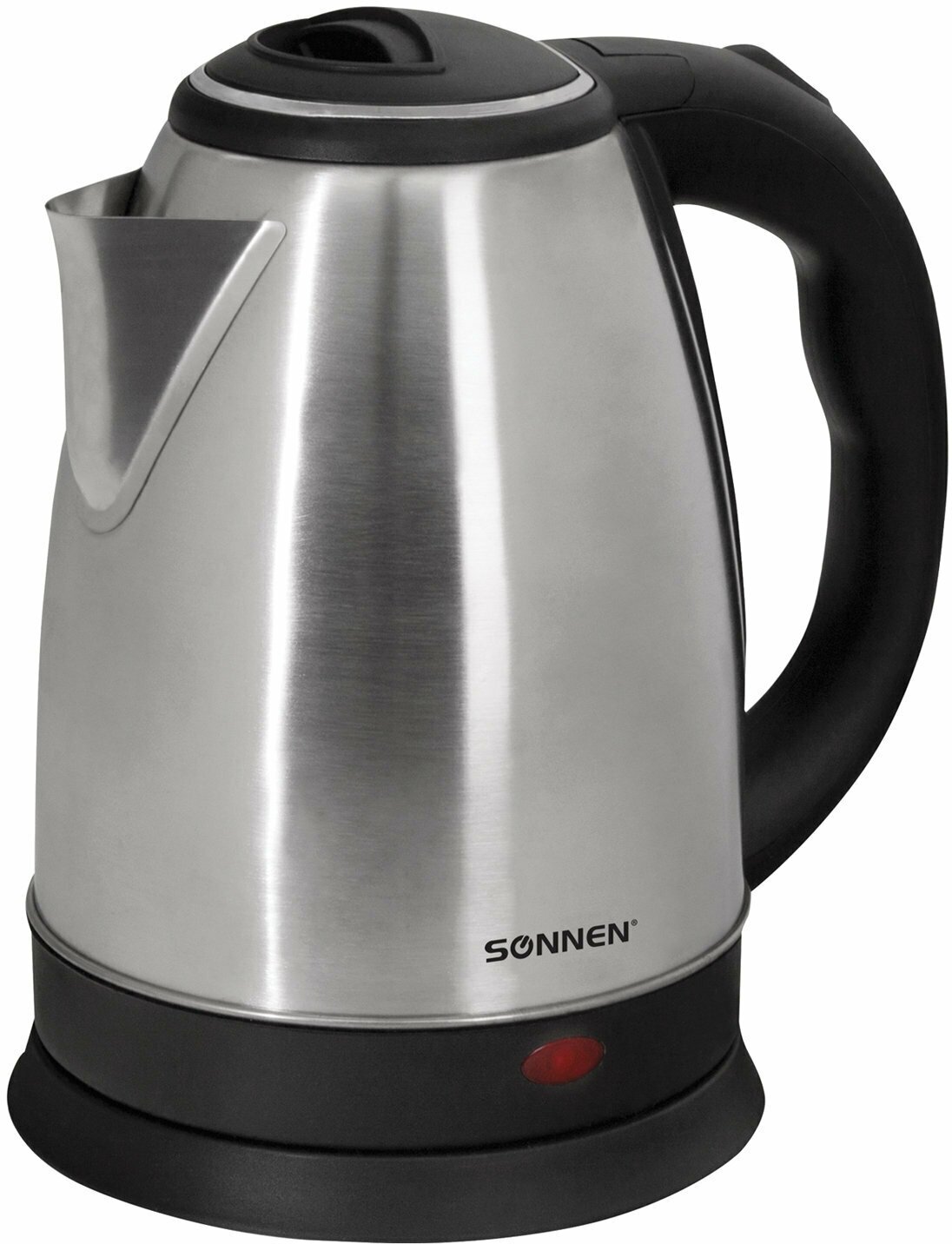 Чайник электрический Sonnen KT-115, 1,5 л, 1500 Вт, нержавеющая сталь, серебристый 452925