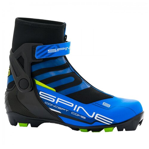 фото Ботинки лыжные nnn spine concept combi 268 синий/черный (44 eur)