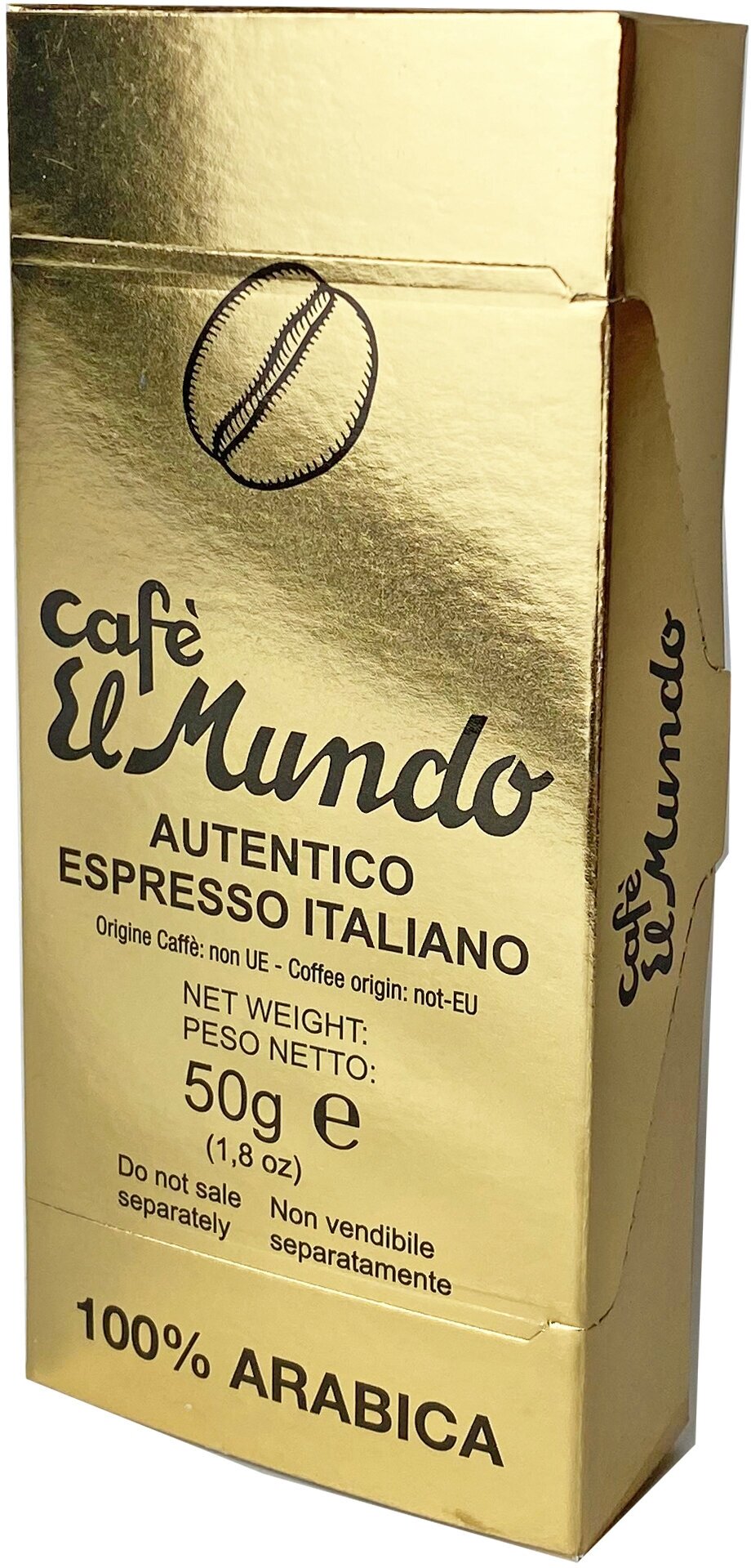 Кофе в капсулах ElMundo 100% Arabica, средней обжарки, 10 штук, система Nespresso