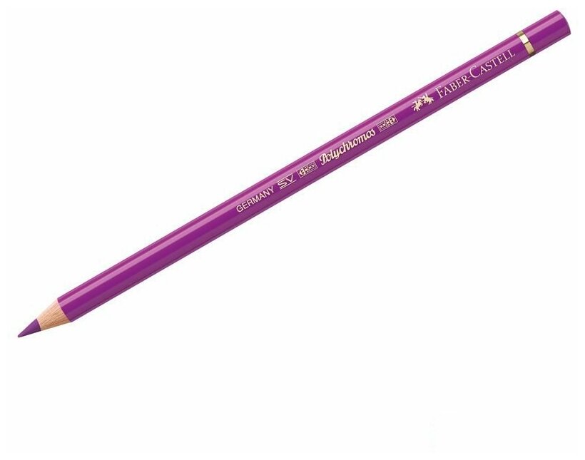 Карандаш художественный Faber-Castell "Polychromos", цвет 134 малиновый 110134