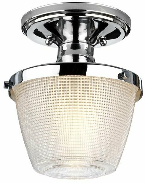 Потолочный светильник для ванных комнат Quoizel DUBLIN арт. QZ-DUBLIN-SF-PC (США)