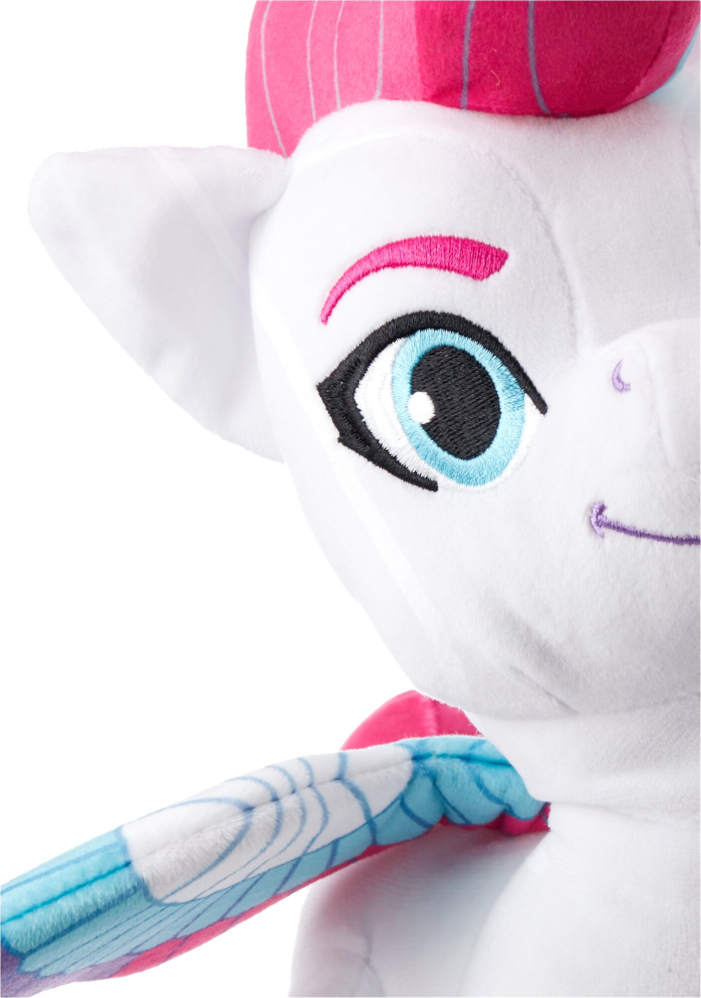 Мягкая игрушка YuMe Пони Зип My Little Pony, 25 см, белый/розовый