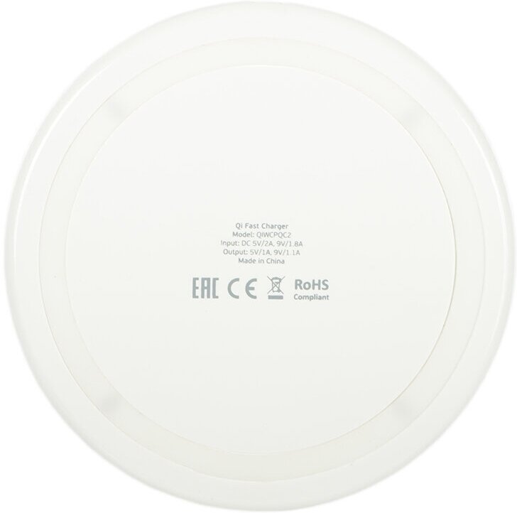 Зарядное устройство беспроводное Deppa Qi Deppa Fast Charger 10rW - фото №5